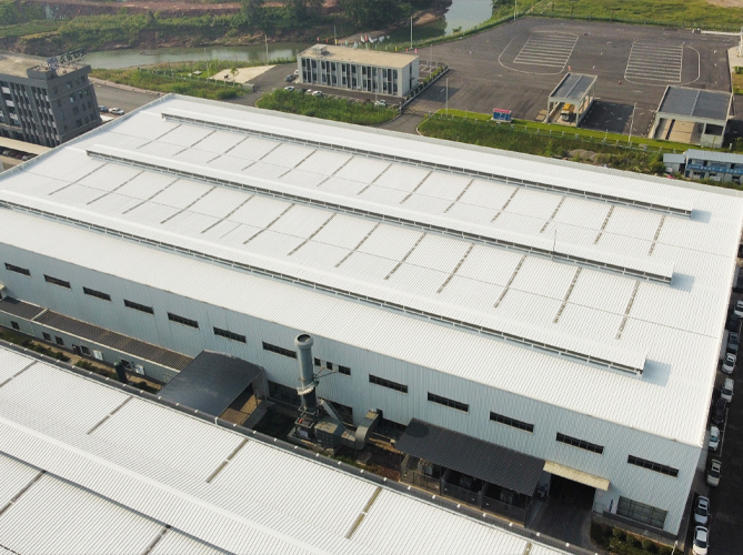 雅安誠裕金屬3號廠房屋頂防水補漏工程案例